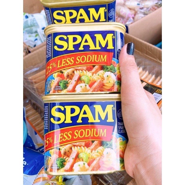 [Date 2026] Thịt hộp SPAM mỹ 340g ít mặn