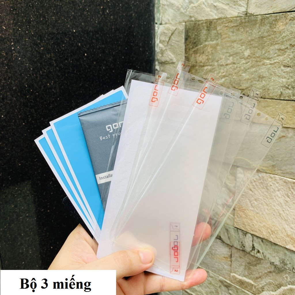 Bộ Dán Dẻo Gor Trong Suốt Cho Samsung Galaxy Note 9 (Dán Full màn hình) - Hàng nhập khẩu