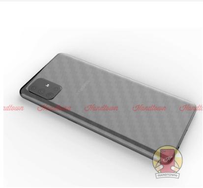 Miếng dán lưng cacbon Samsung Galaxy A51 3d