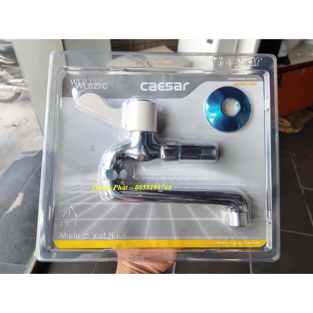 [CHÍNH HÃNG] Vòi Lạnh Gắn Tường CAESAR W027C, WP027C, WL027C