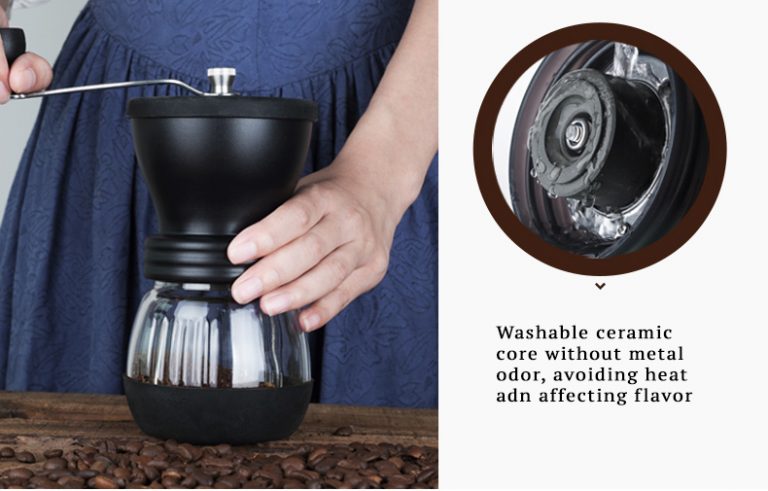 CỐI XAY CÀ PHÊ HARIO GRINDER CERAMIC COFFEE MILL SKERTON MSCS-2TB