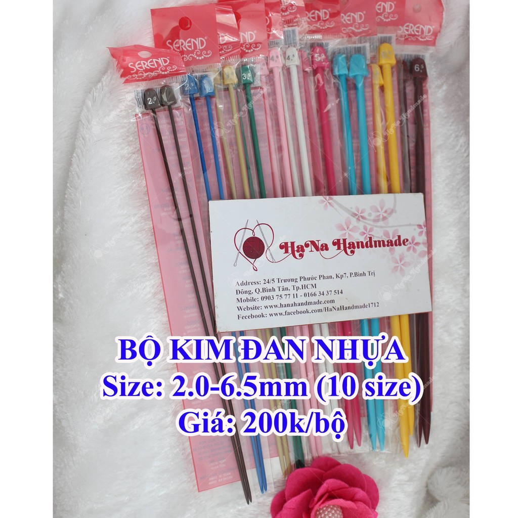 Bộ kim đan nhựa dẻo