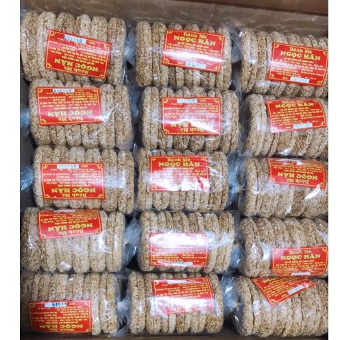 Bánh mè ( bánh vòng mè) 1 túi 12 miếng