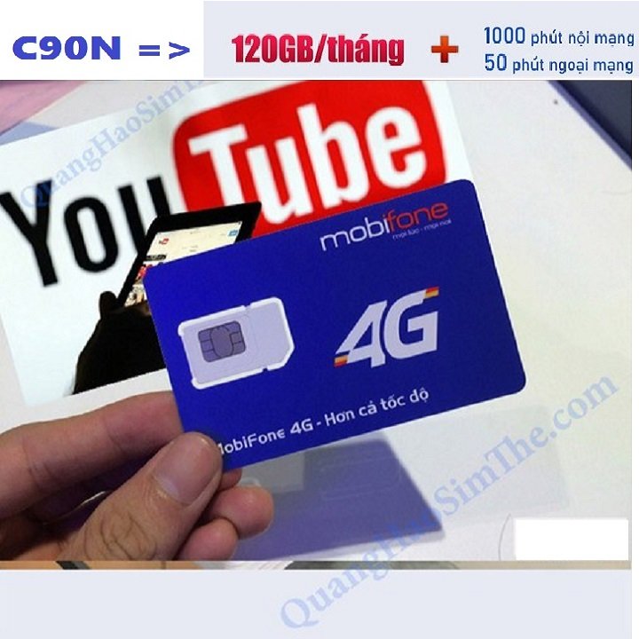 FREESHIP - CHƯA KÍCH HOẠT. [Hót 2021] Sim 3G/4G MOBI C90N DÂT SÀI TẸT BÔ FREE NẠP THẺ THÁNG 01