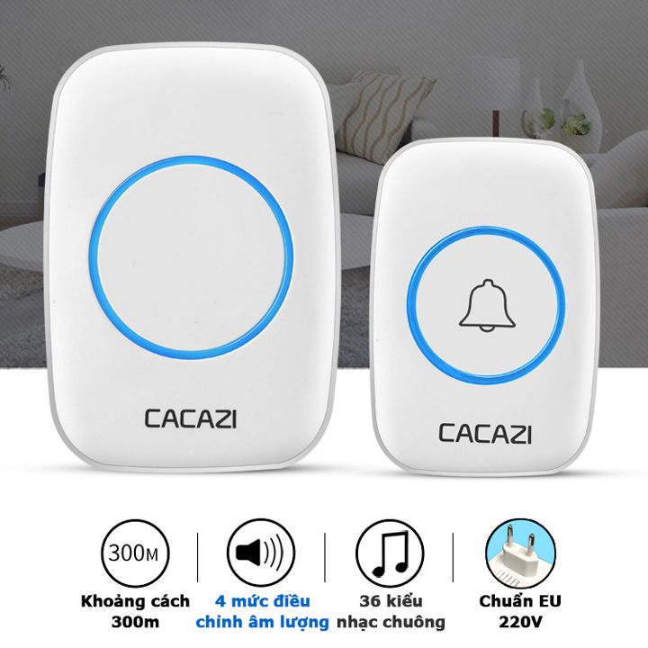 Chuông cửa không dây Cacazi A10