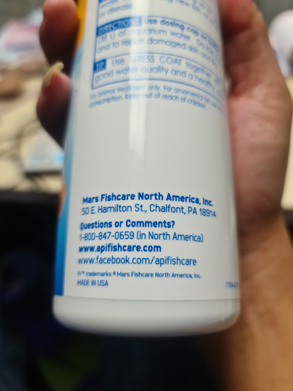 [HCM]Stress Coat++ API – Dưỡng cá thần dược cho cá cảnh cá koi cá rồng 500ml