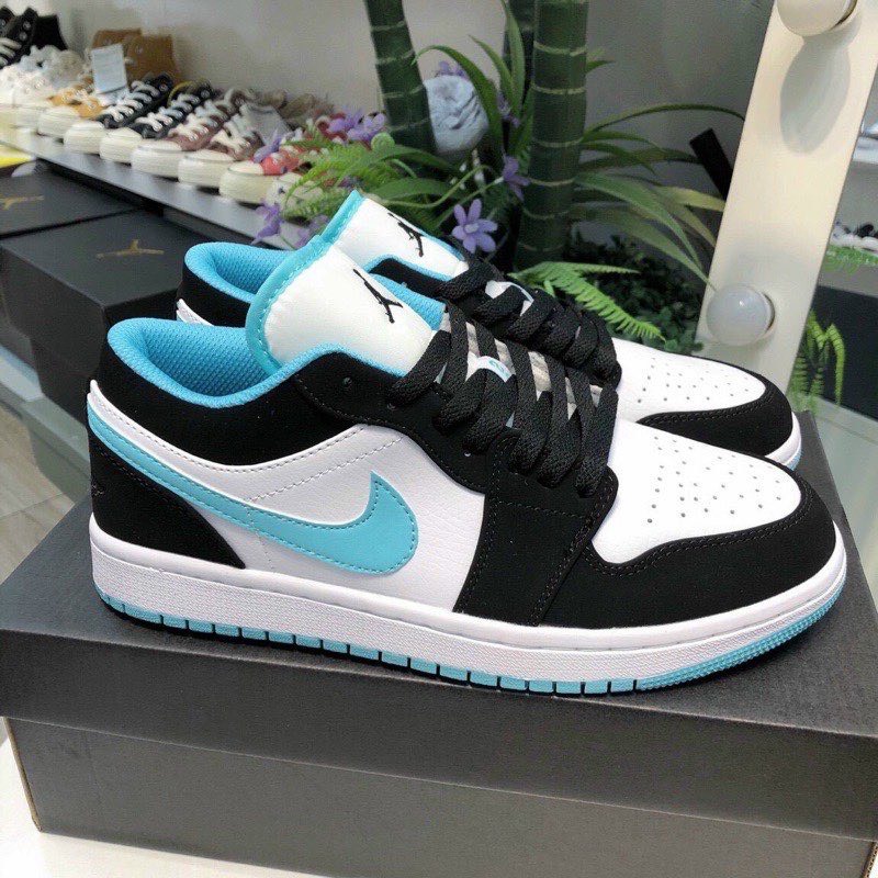 Giày Sneskers Jodan Đen xanh Ngọc  sẵn  size 36-43