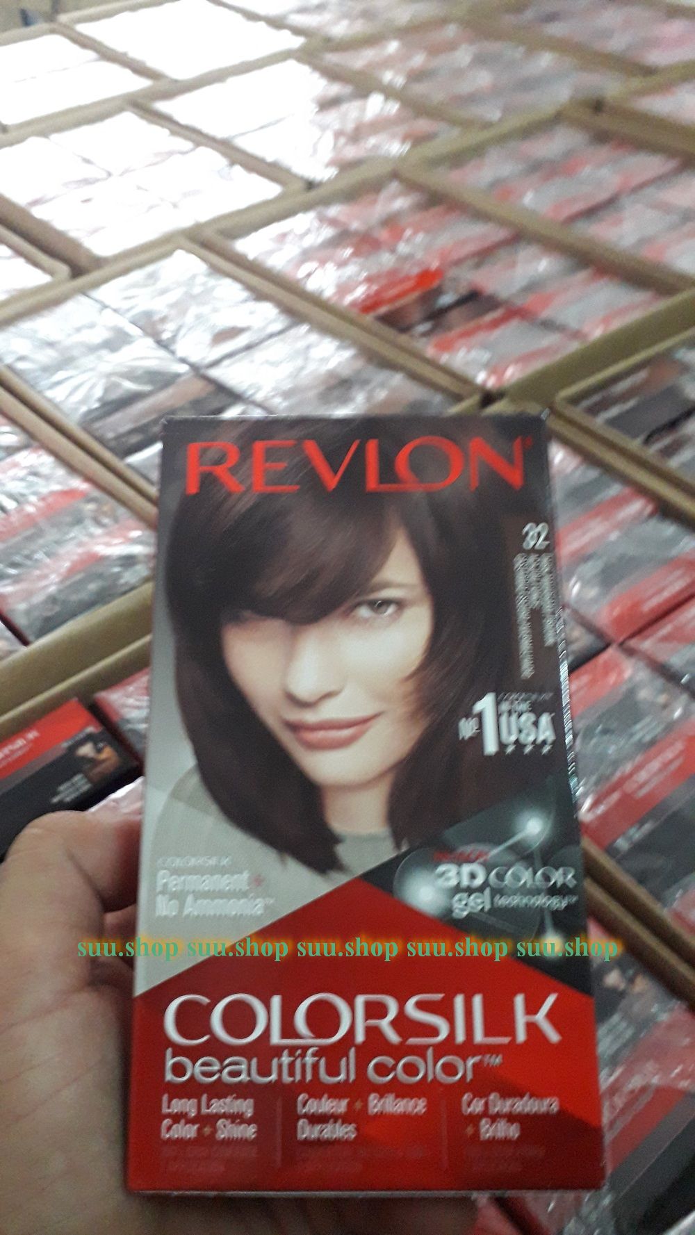 Thuốc nhuộm tóc Revlon số 32 Nâu sẫm