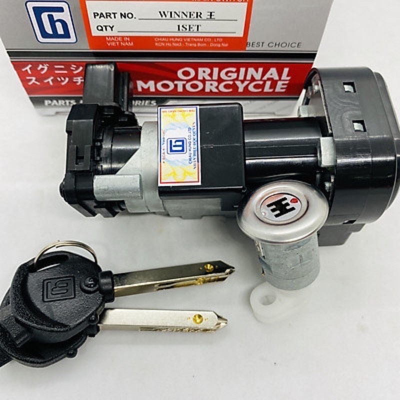 Bộ Ổ Khoá 6 Cạnh Cho Xe Winner 150
