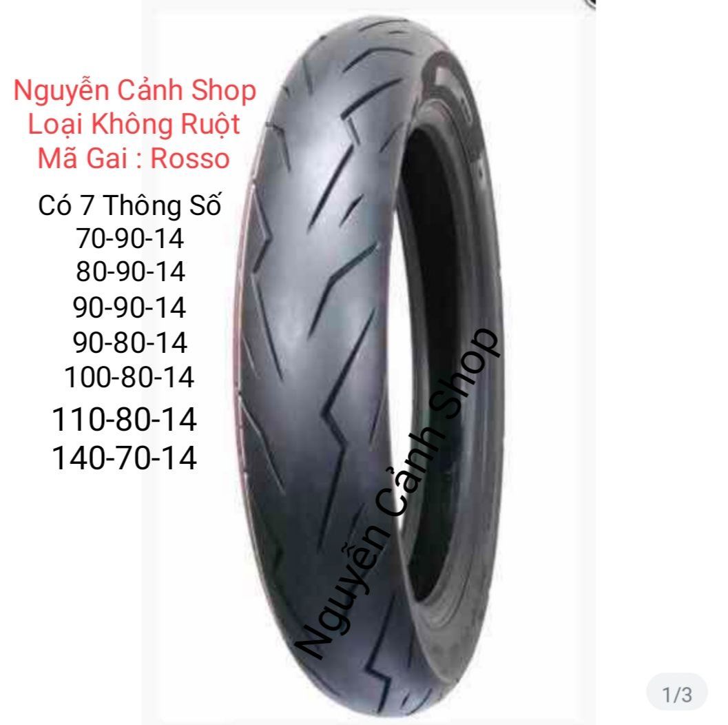 Vỏ Camel Rosso không ruột -NVX-PCX-Mio-Vision-Air Blaze-Vario, cam kết đúng sản phẩm