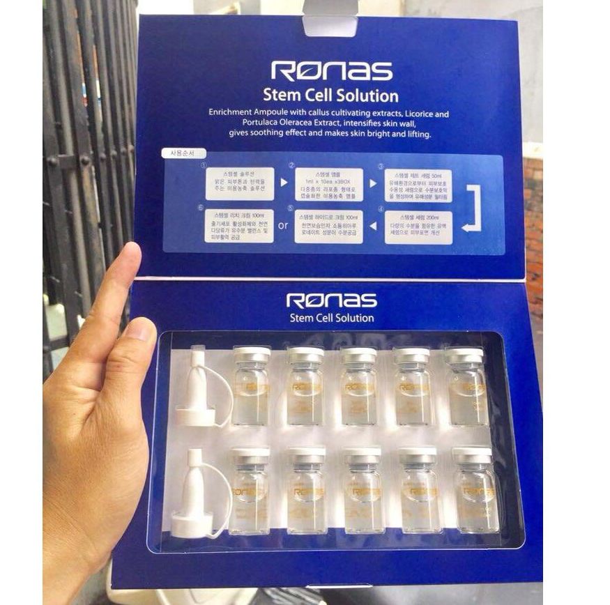 [Spa] Tế Bào Gốc Ronas Stem Cell Hàn Quốc (1 HỘP 10 ỐNG)