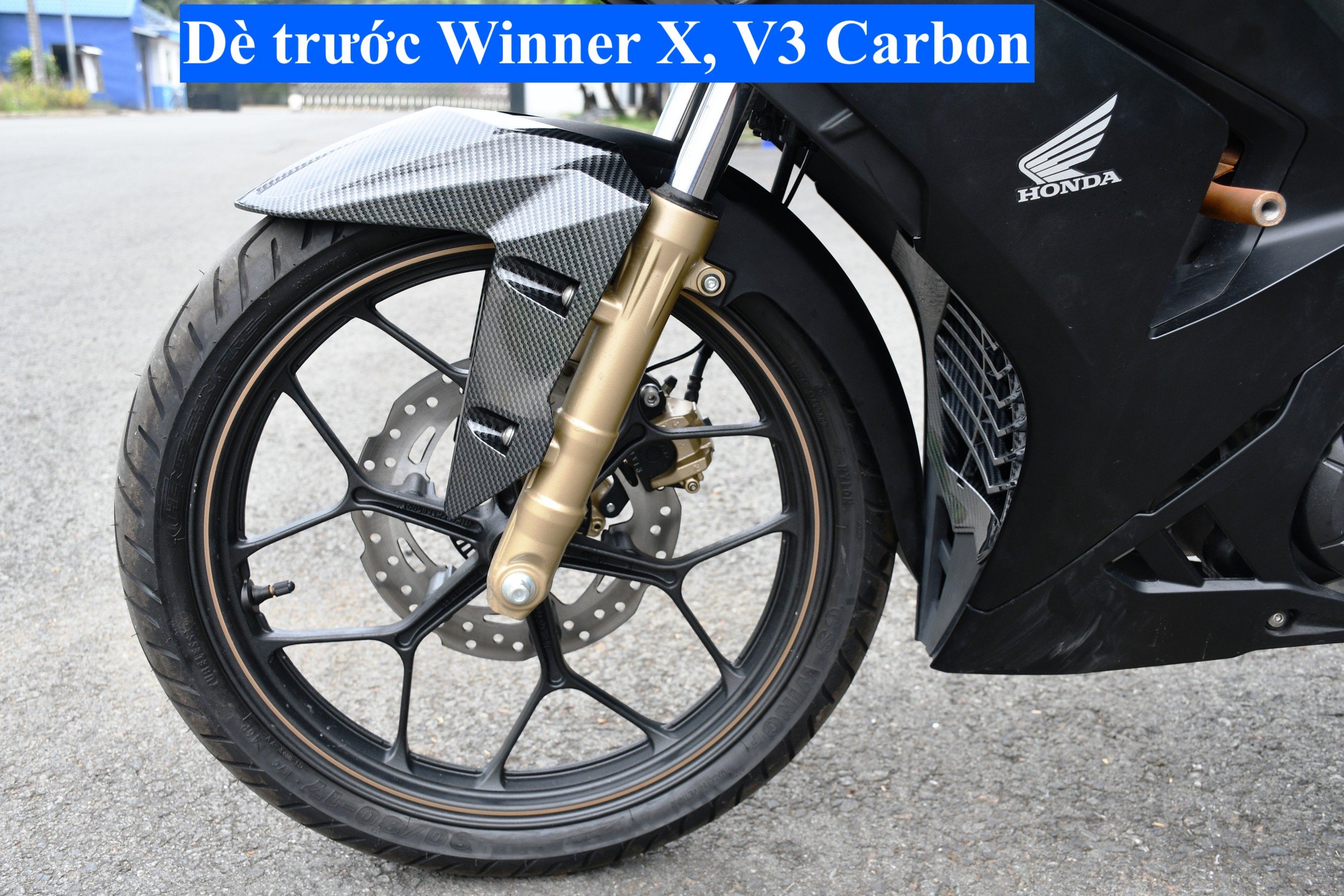 Dè trước Winner X, V3 Carbon