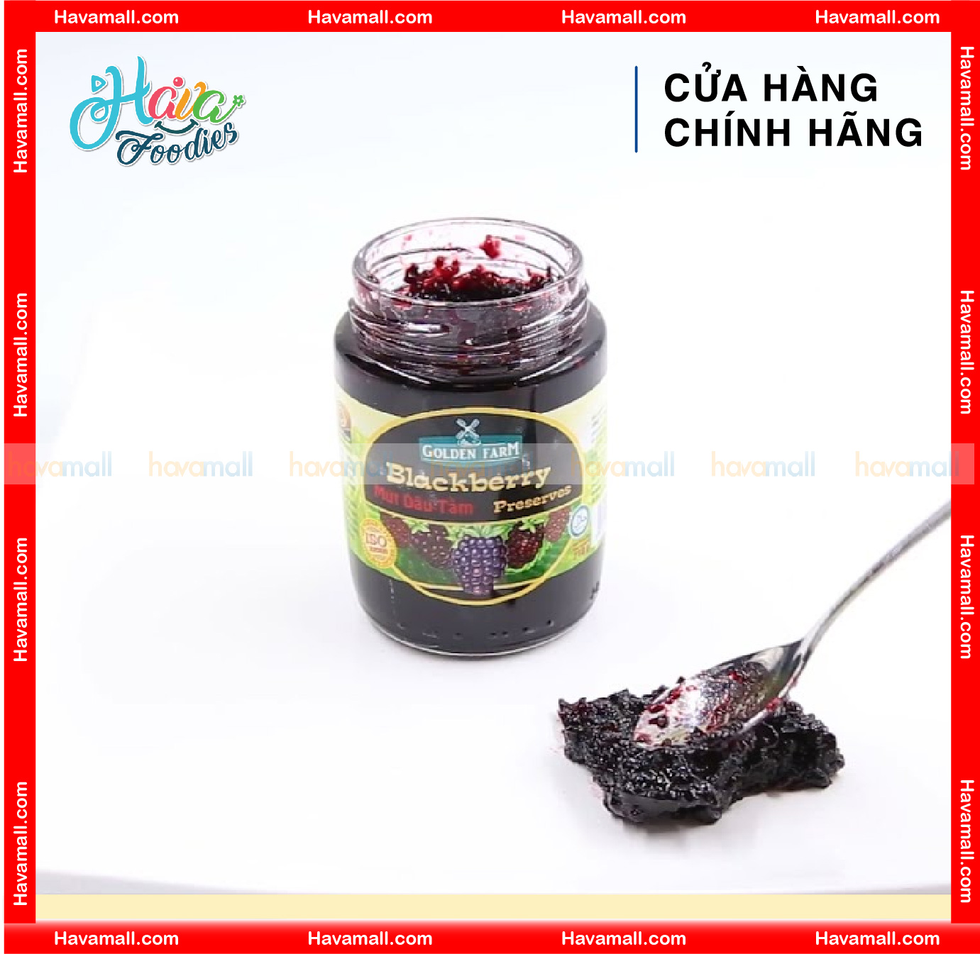 Mứt Dâu Tằm Golden Farm PRESERVES