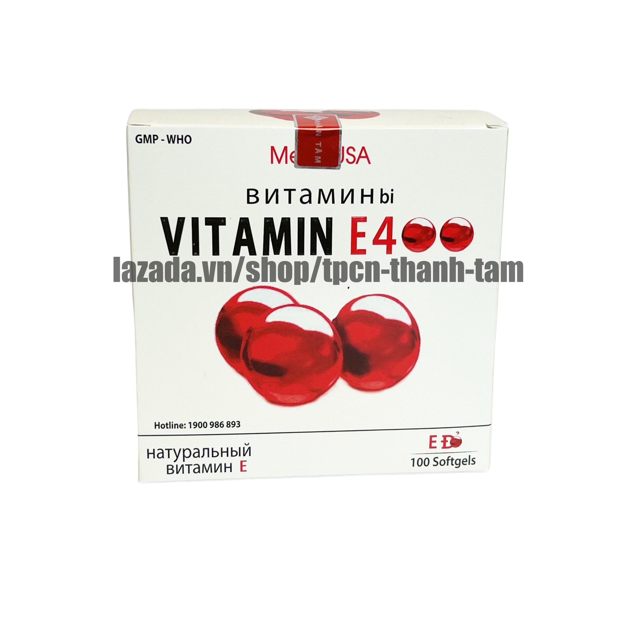 Viên uống VITAMINE ĐỎ bổ sung vitamin E giúp làm đẹp da, trắng da