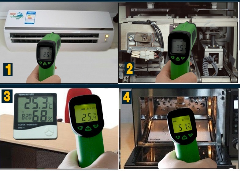 Máy đo nhiệt độ hồng ngoại từ xa AR320