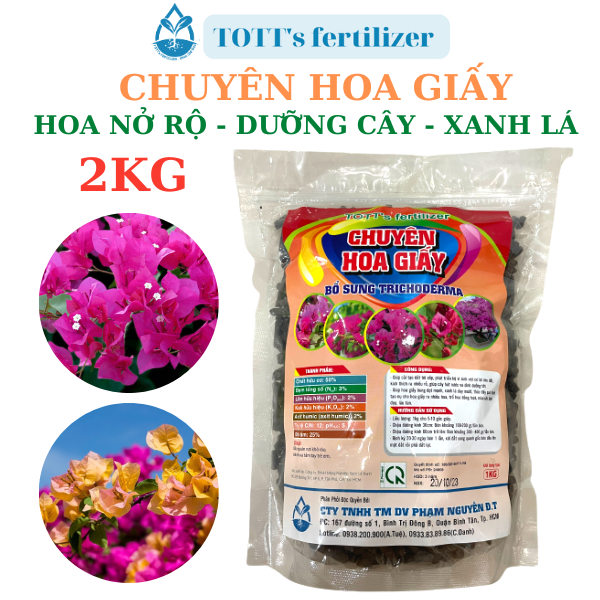Bộ combo 3 món chăm sóc và kích hoa giây(hoa giấy, 6-32, tott re)