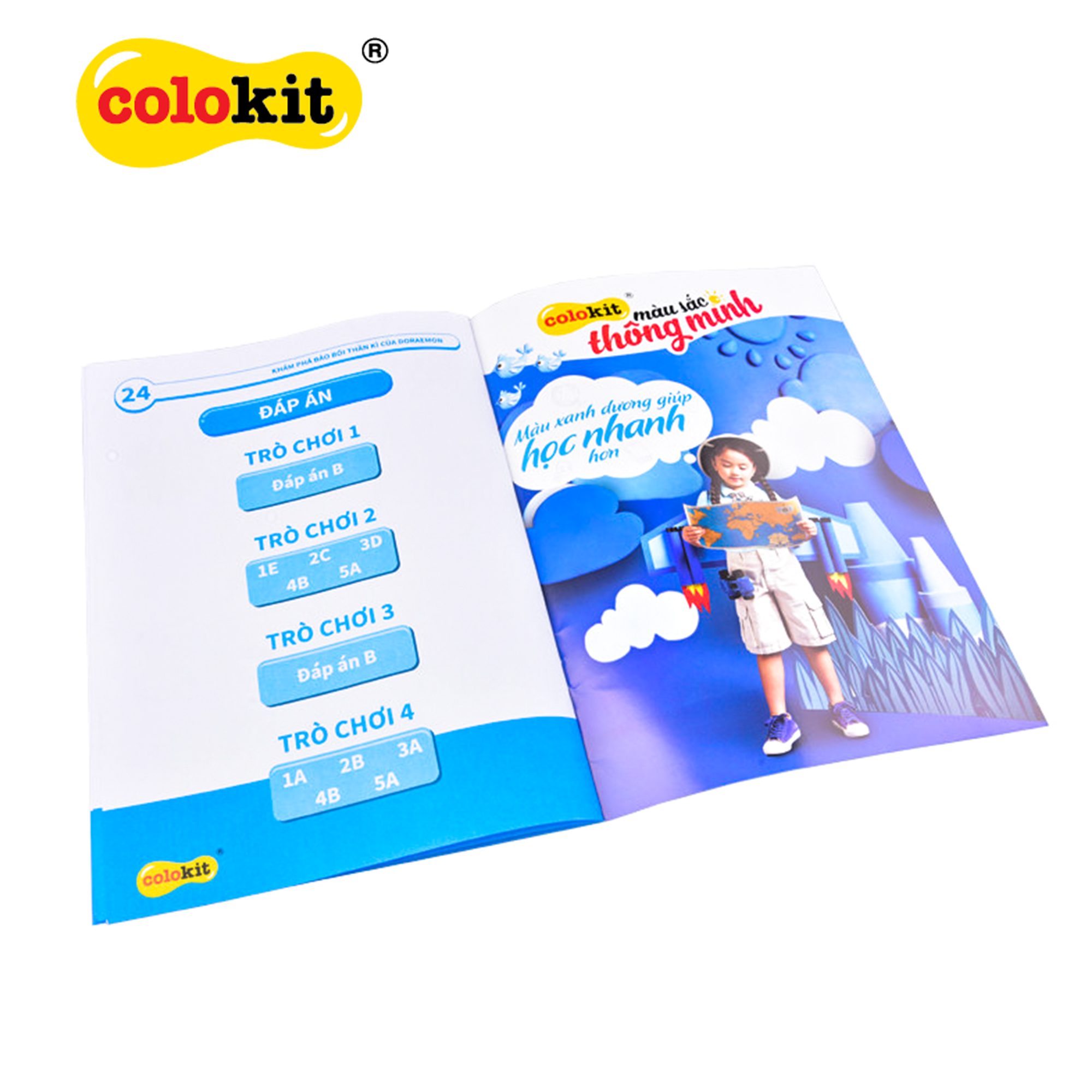 Tập tô màu Colokit CB-C018/DO