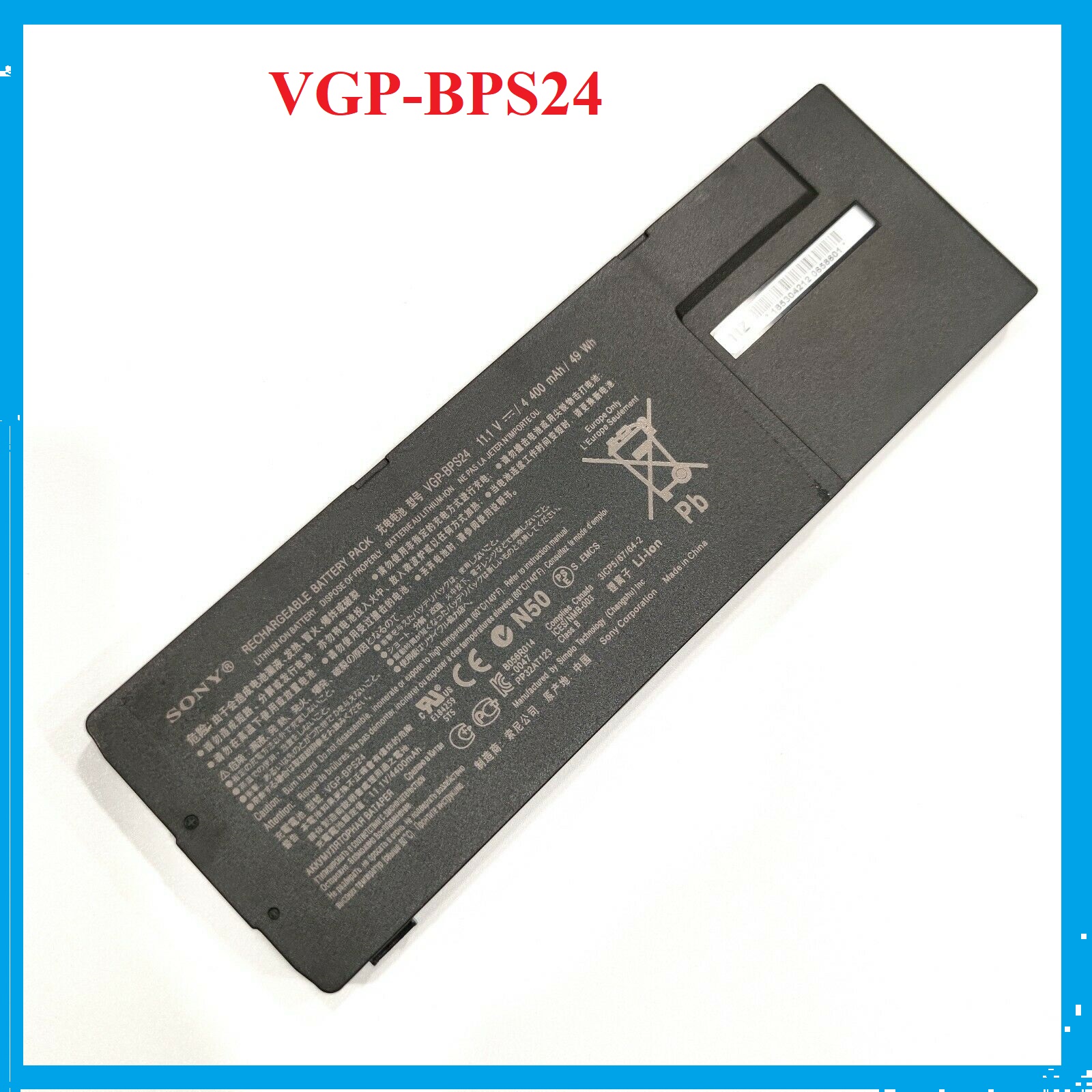 Pin sony vgp-bps24 / battery laptop sony bps24