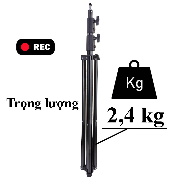 Chân đèn studio tải trọng lớn 10Kg