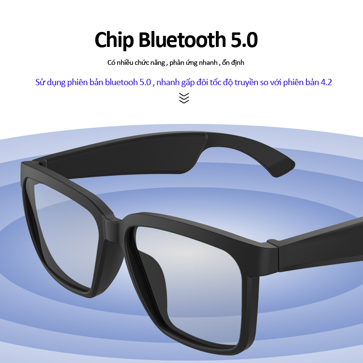 Mắt kính bluetooth thông minh mới nhất gọi điện nghe nhạc siêu tiện lợi bảo hành 12 tháng A3 Frames kính mát thông minh