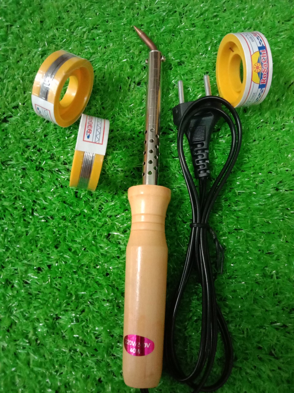 Mỏ hàn chì cán gỗ 40w,60w