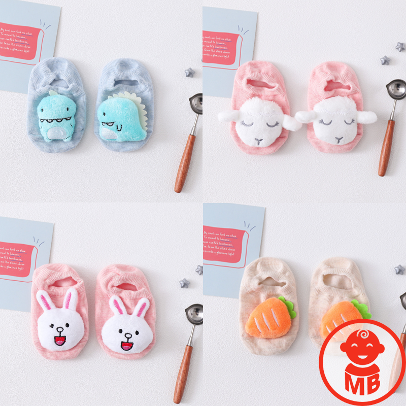 Tất sơ sinh HÌNH THÚ 3D cho bé