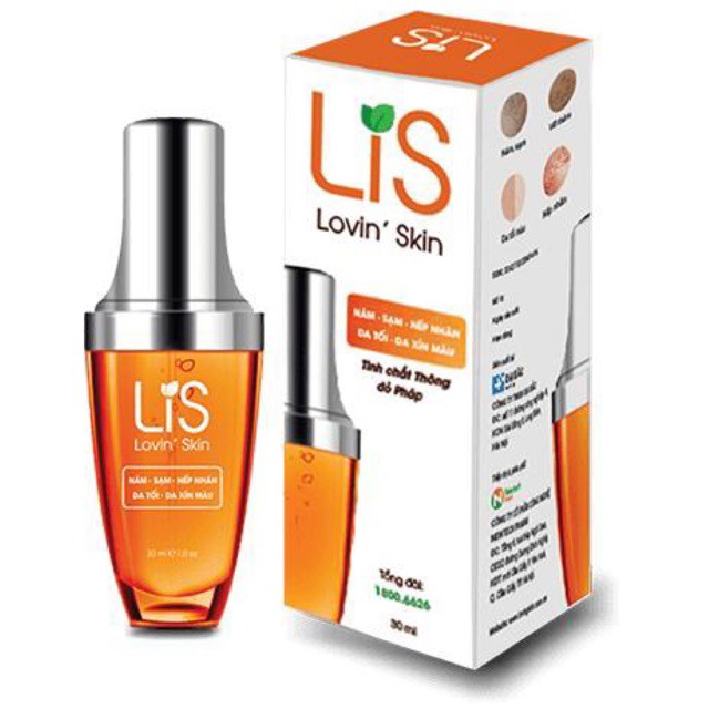 Dưỡng da LiS Lovin skin