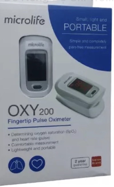 Máy Đo Nồng Độ Oxy Trong Máu - Microlife Oxy 200