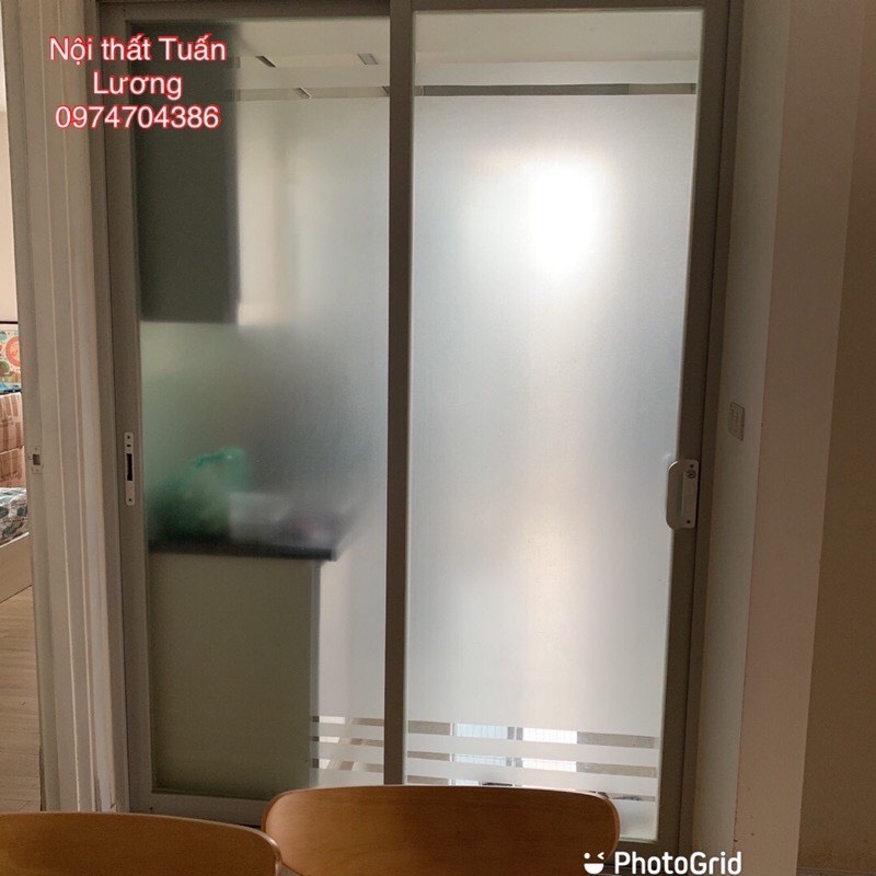 Giấy dán kính mờ 120cmx50cm. decal mờ rẻ đẹplzd