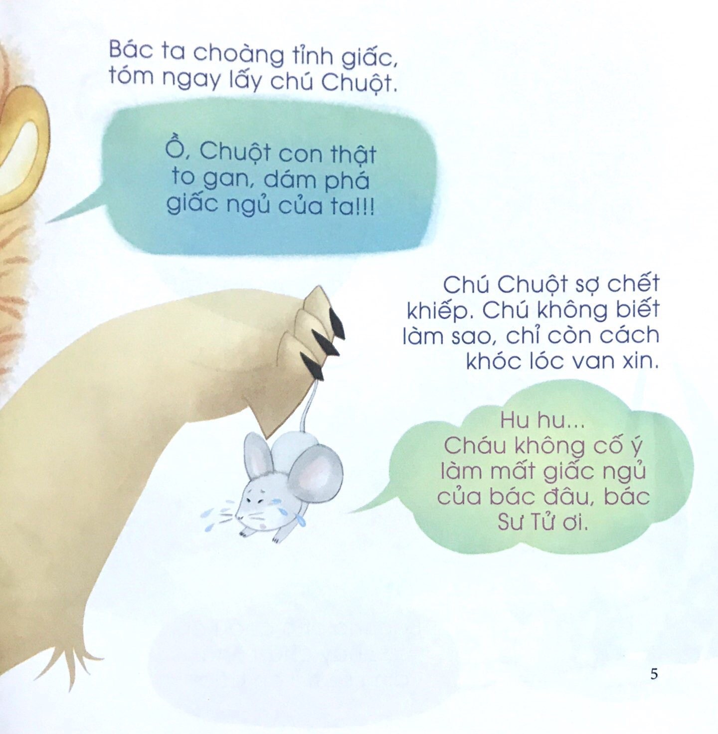 Bé Tập Kể Chuyện - Chú Chuột Trả Ơn