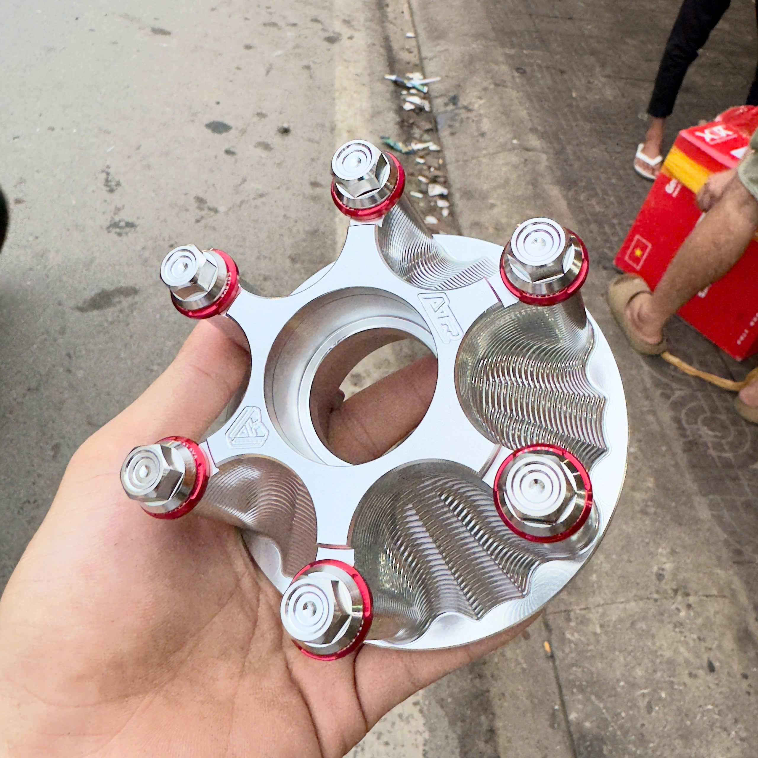 Cùi đĩa nhôm cnc Exciter 150 chính hãng ATR phay cnc