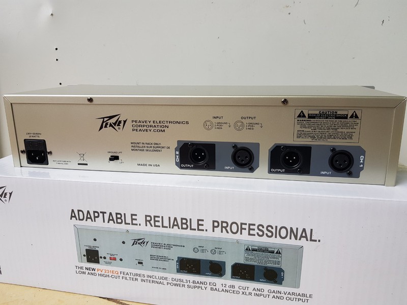 Lọc xì âm thanh Peavey 231EQ