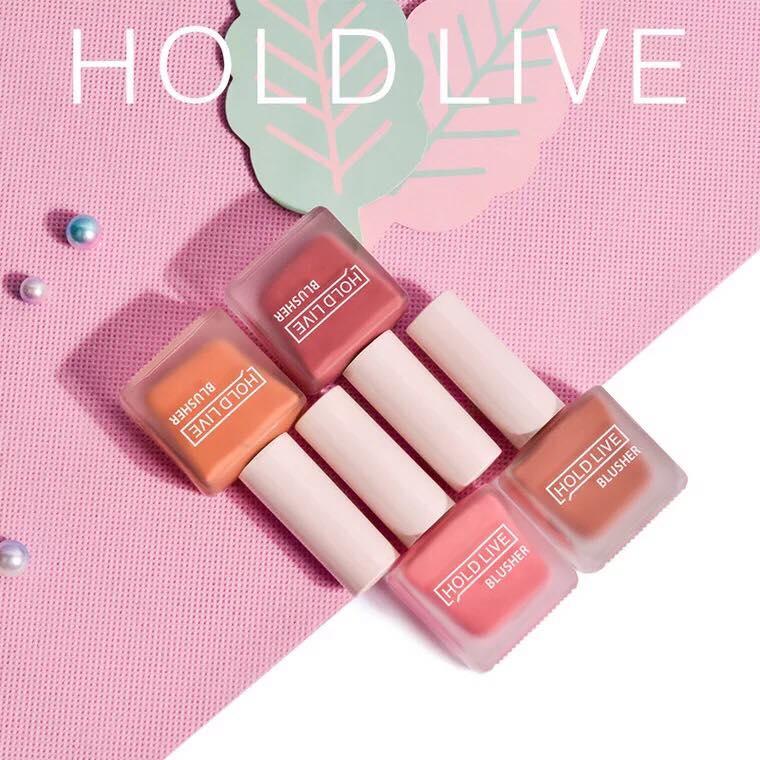 Má hồng kem Hold Live