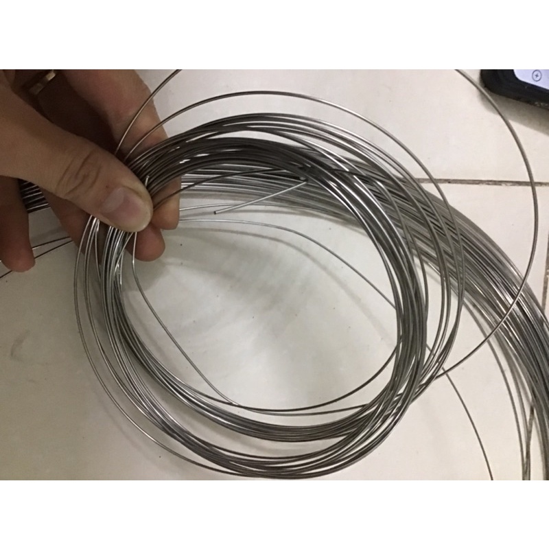 10 mét dây thép inox 1 li mềm dẻo dễ uốn - dây thép inox