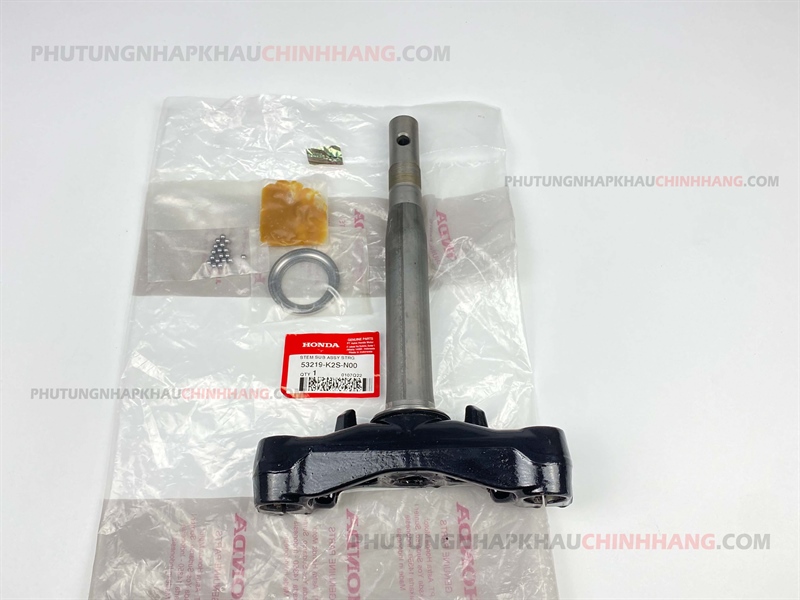 Chảng ba dưới vario click 160 chính hãng honda, cốt lái 53219k2sn00