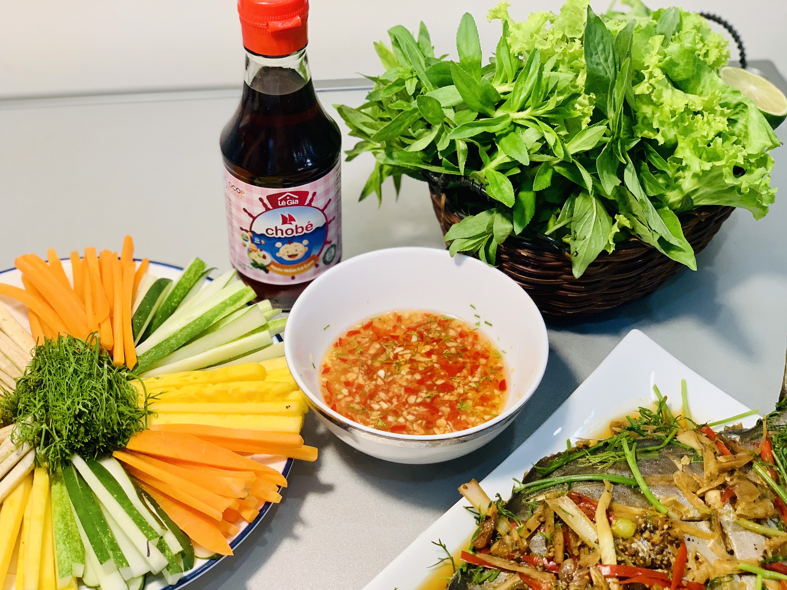 Nước mắm Lê Gia cho bé ăn dặm 200ml