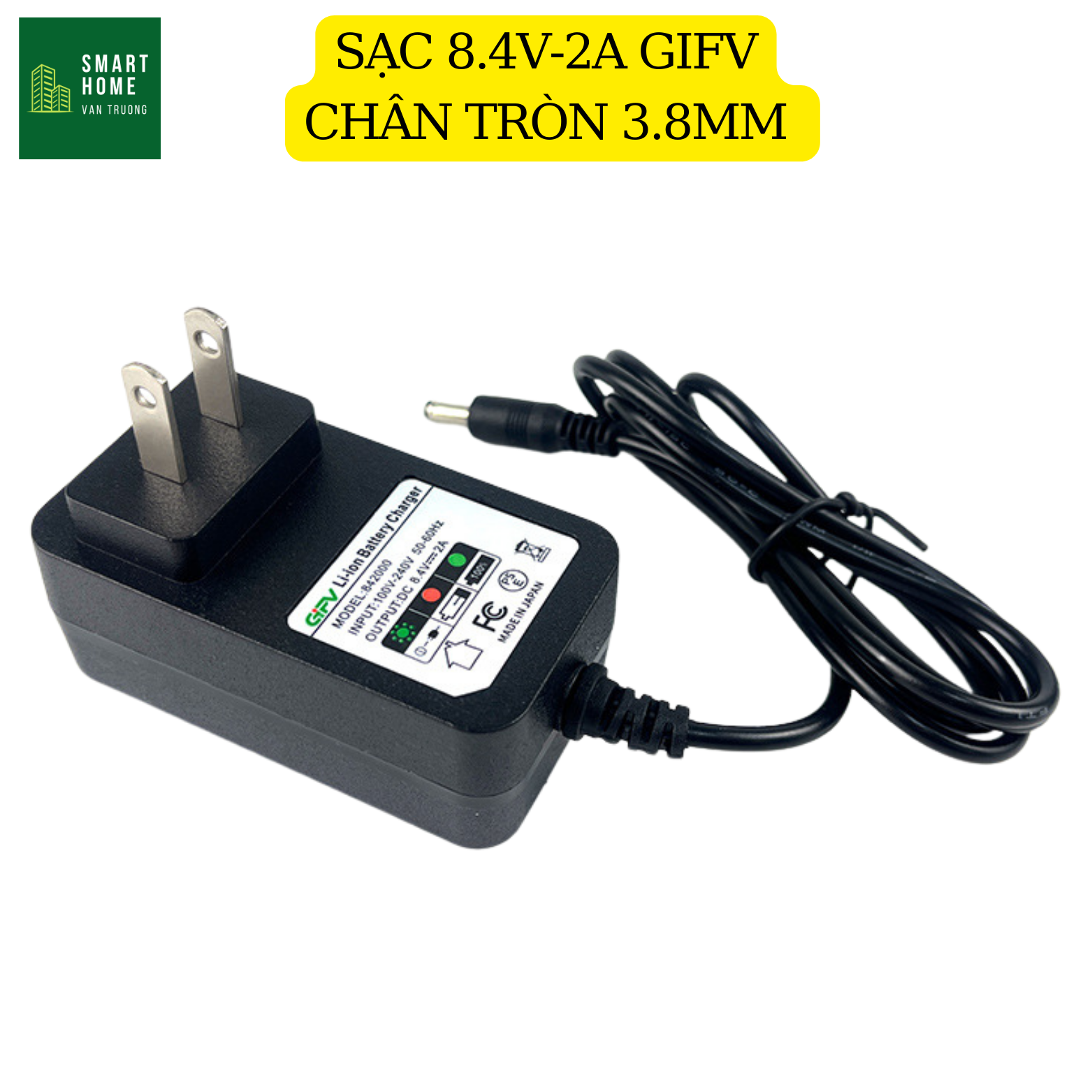 Cục Sạc Pin Áo Điều Hòa, Áo Quạt Gió Nhật Bản Chính Hãng. Chân cắm tròn ...