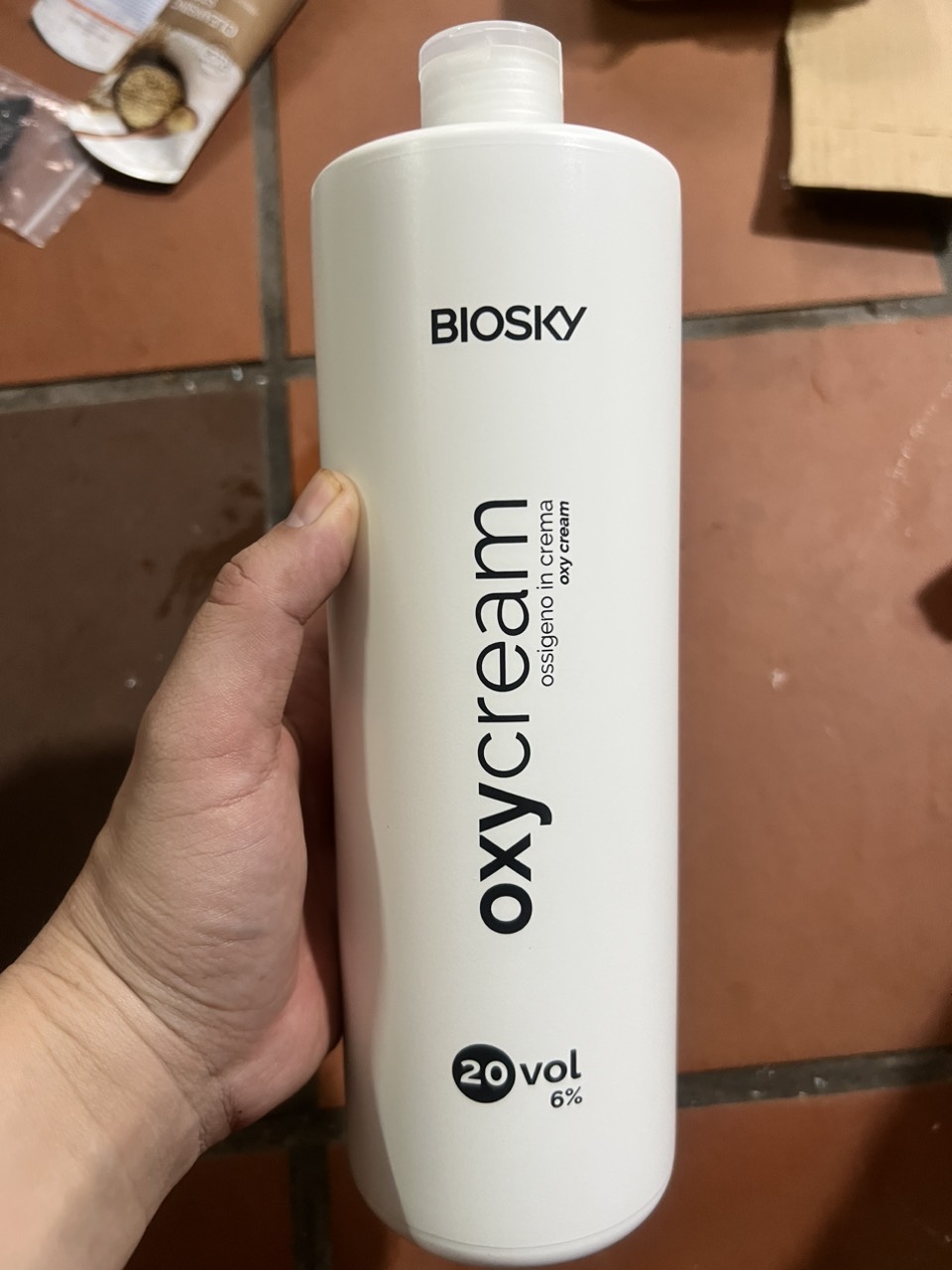 Oxy Dung Dịch Trợ Nhuộm Tricol Biosky 1000ml