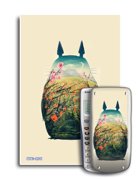 Bộ 2 decal trang trí máy tính cầm tay Conan 011