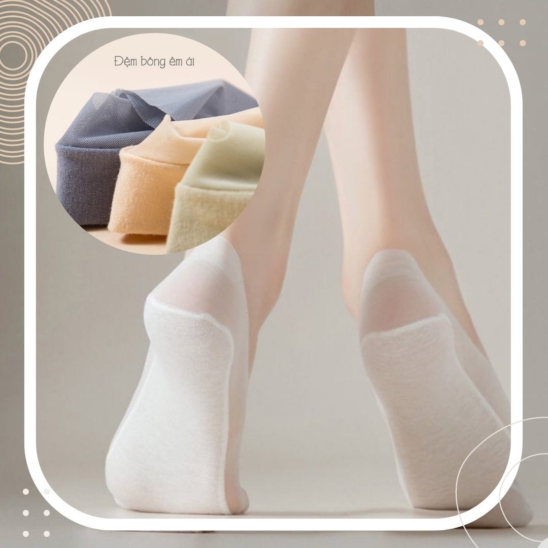 TẤT VỚ LƯỜI LƯỚI SIÊU MỎNG THOÁNG