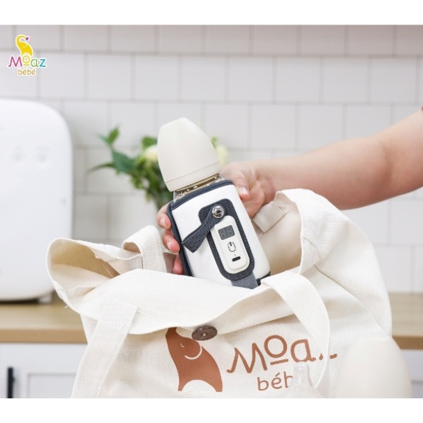 (Đơn 29K Freeship 15K) Túi ủ bình sữa MB067 Moaz BéBé MB - 067 NAM1