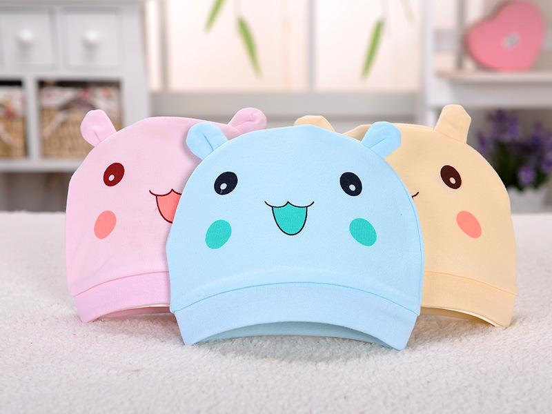 Mũ vải cotton cho bé trai, bé gái (mũ sơ sinh)