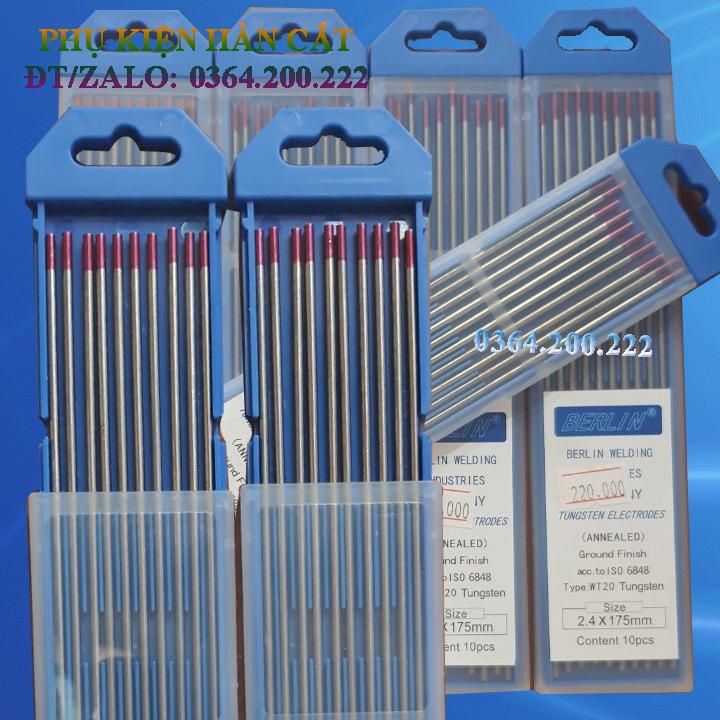 [HCM]10 Cây kim hàn Tig 2.4mm x 175mm