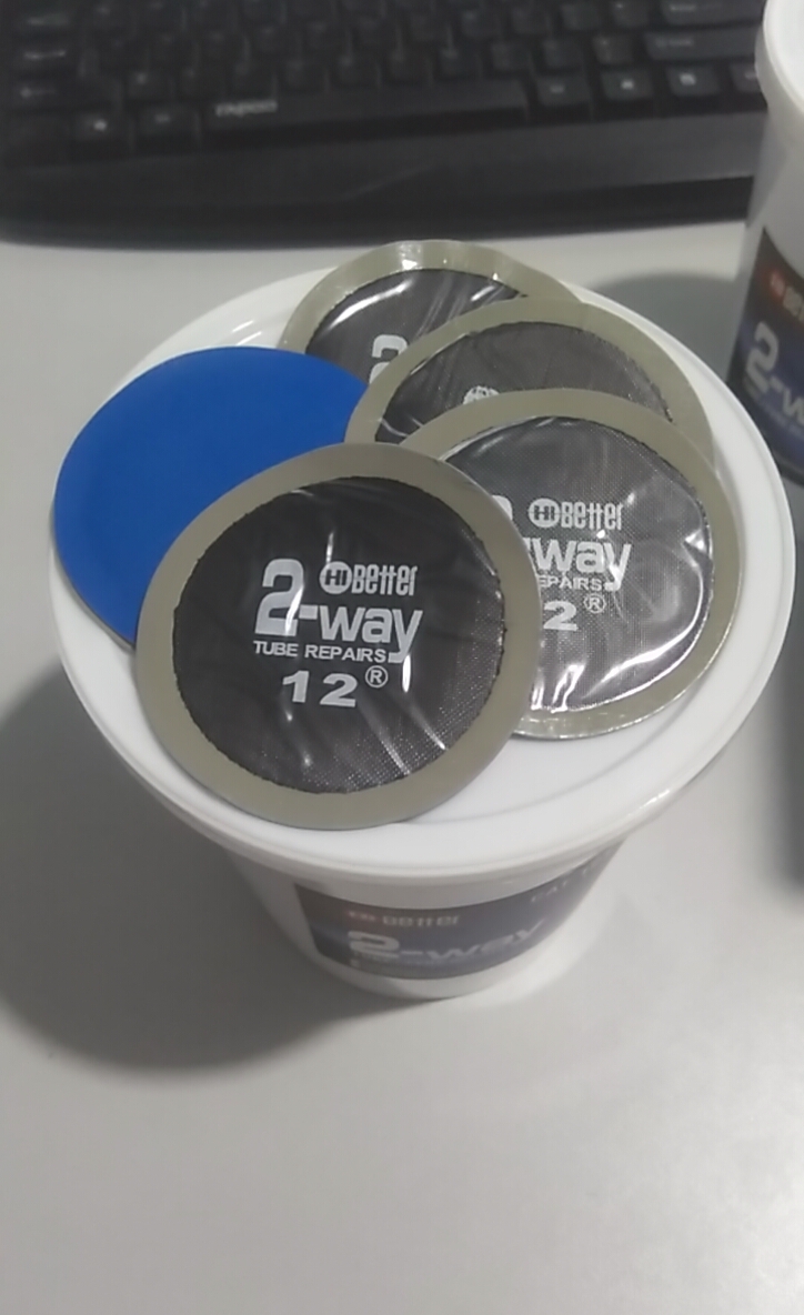 Hộp 100 miếng vá lốp ô tô, xe máy 2way12 (60mm)