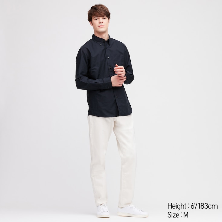 Áo sơ mi oxford uniqlo