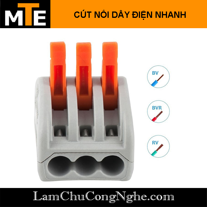 Combo 2 cút nối dây điện nhanh PCT 212, 213