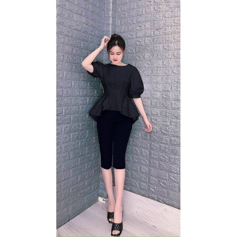 [HCM]Sét Peplum #Bigsize 60KG Đến 90KG