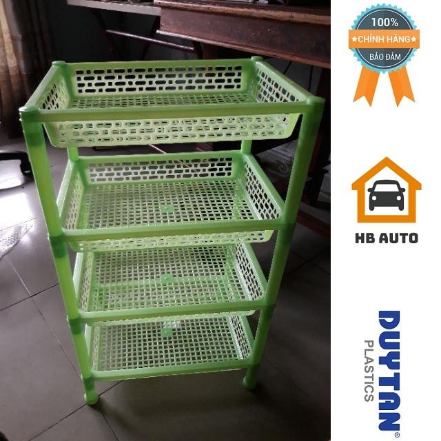 [FreeshipMAX] Kệ Nhí 4 Ngăn Duy Tân (39.5 x 28.5 x 68 cm) No.666/4