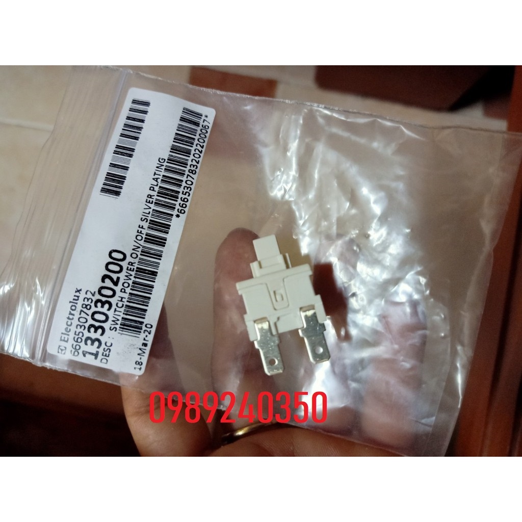 ☈ Công tắc nguồn máy sấy Electrolux chính hãng