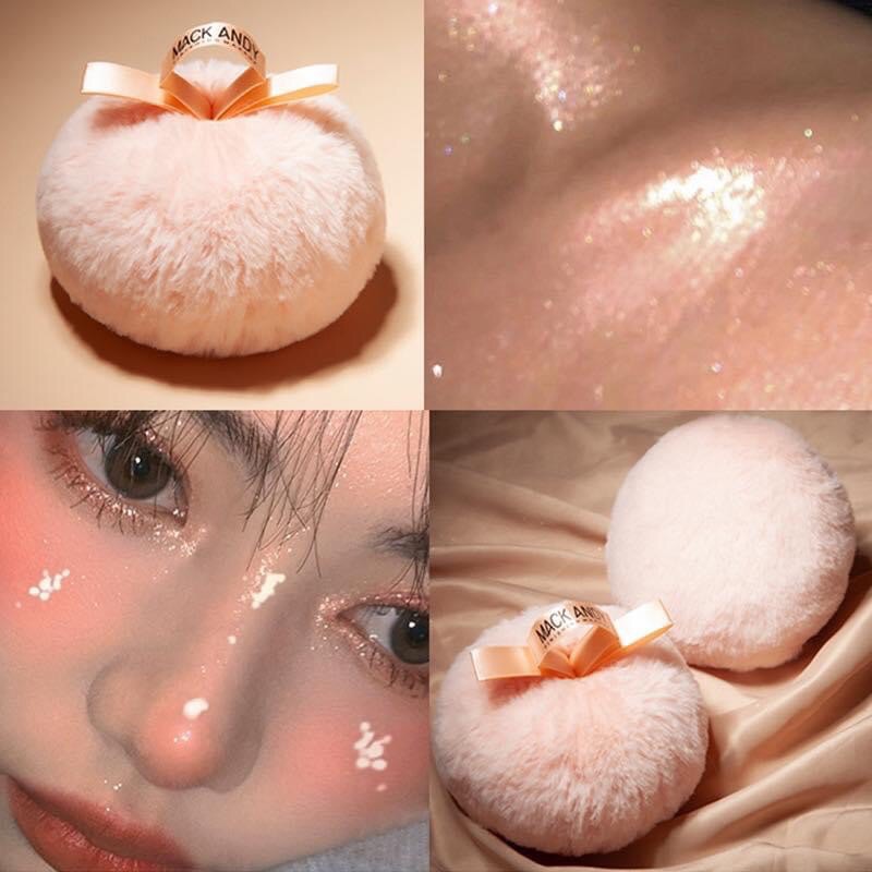 Bông phấn bắt sáng Mack Andy mềm mịn, nhũ Highlight